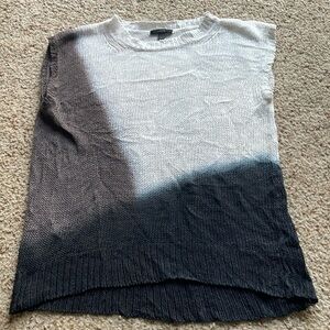 JCrew 100% linen dip dyed sleeveless knit size S